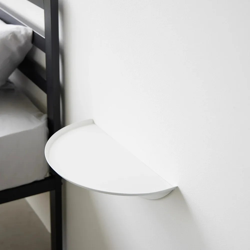 Fehér fém fali polc 40 cm Tower – YAMAZAKI