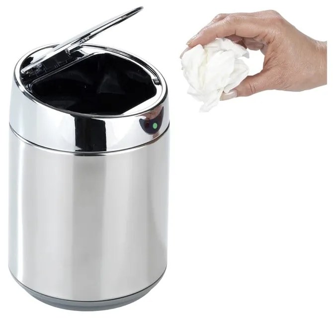 Rozsdamentes acél érintésmentes szemetes 800 ml - Maximex