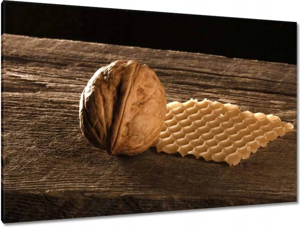 Vászonkép 120x80 Diós ostya