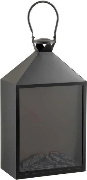 LED dekoráció lámpás COZY WARM 55x30 cm, fekete