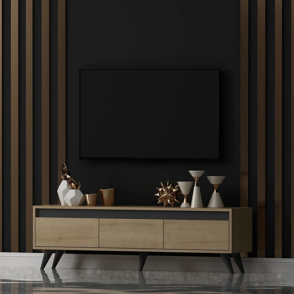Century Sapphire Oak TV asztal
