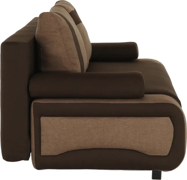 Kanapé, csokoládé/világos barna, BOLIVIA