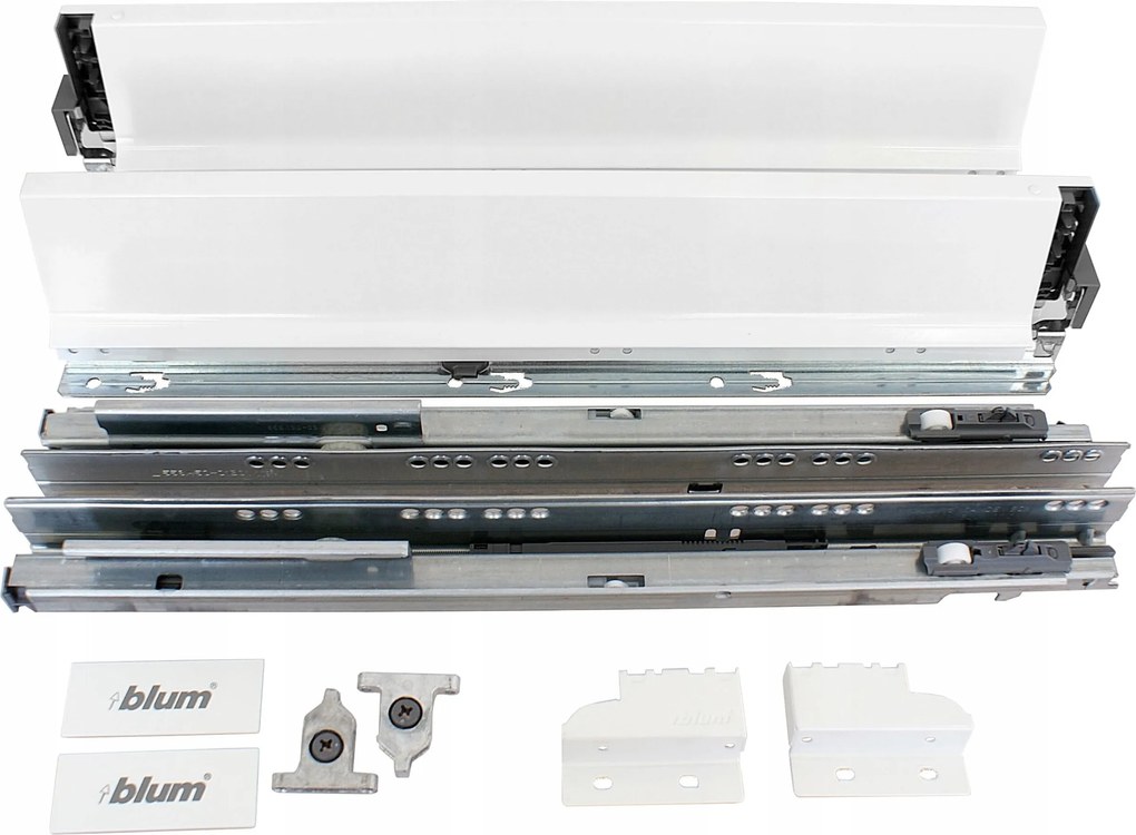 Fiók Blum Tandembox Antaro Alacsony 30KG Fehér, Csendes Házzal 500