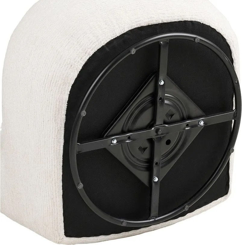 Krémszínű forgó fotel Milo – House Nordic