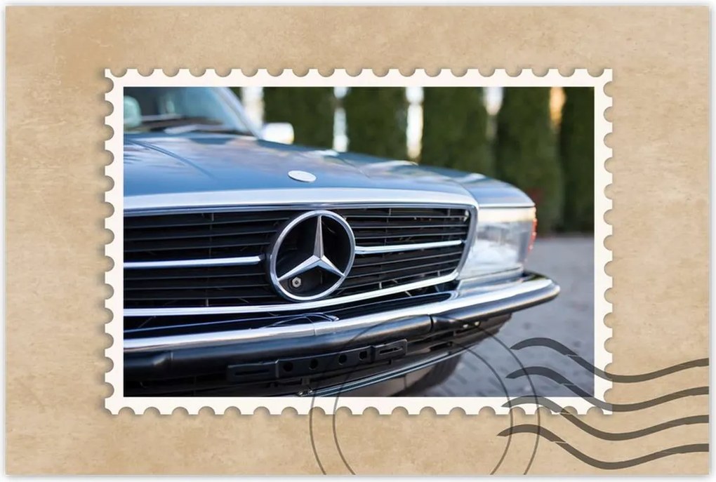 Poszterek 90x60 Mercedes 450 Slc Klasszikus