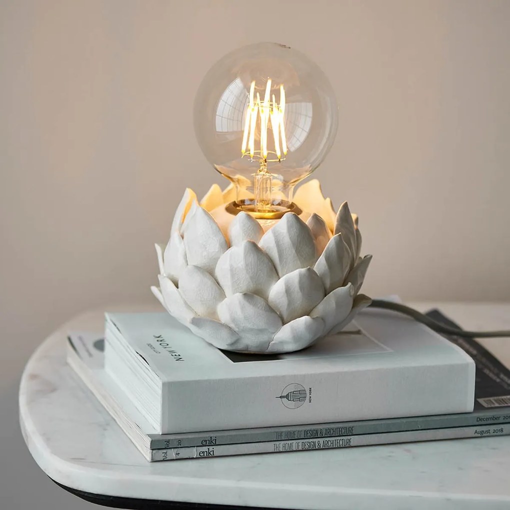 Endon glamour modern asztali lámpa artichoke antik sárgaréz zabpehelyszínű end99147