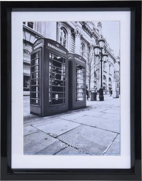 Képkeret 24 x 19 cm, fekete