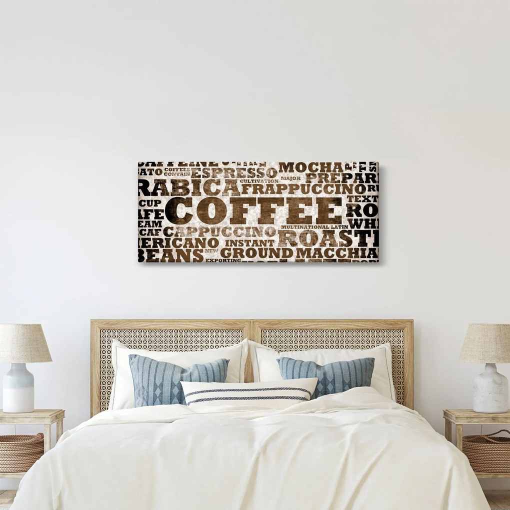 Kép - Kávé (120x50 cm)