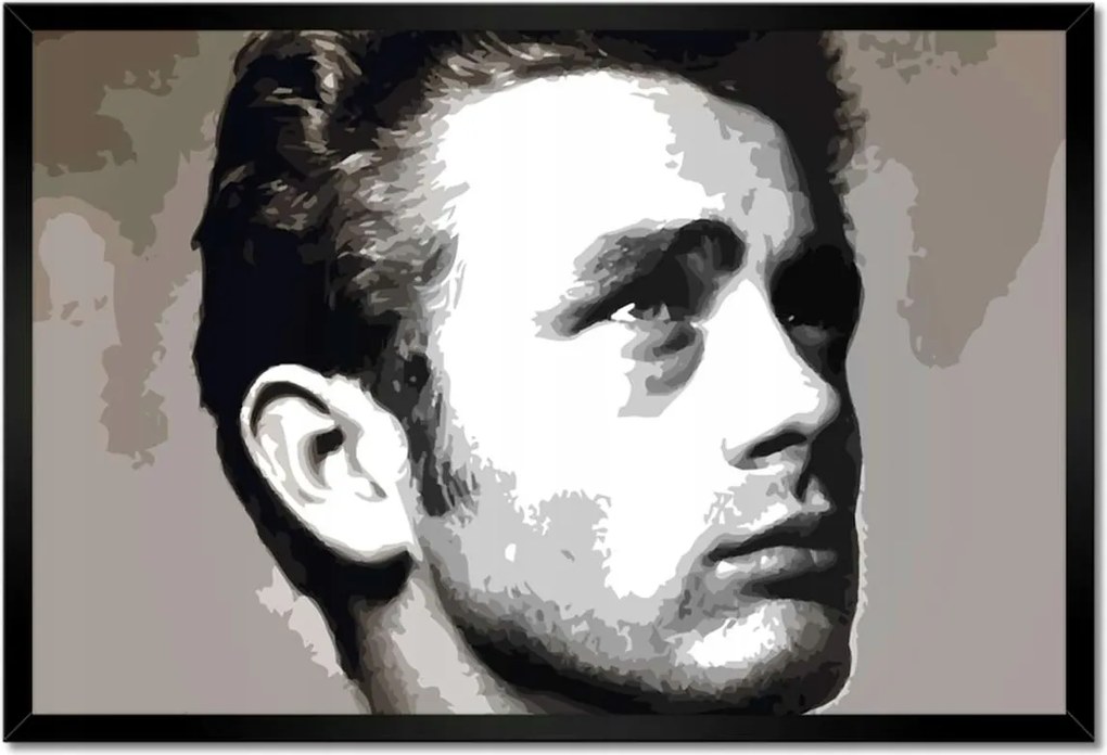Poszterek keretben 60x40 Színész James Dean