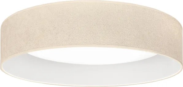 Brilagi - LED dimmelhető világítótest VELVET SM. 24W/230V 3000–6000K átm. 45 cm krémszínű WT + távirányító