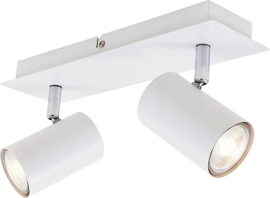 Briloner 2857-026 - Spotlámpa SPOT 2xGU10/40W/230V fehér