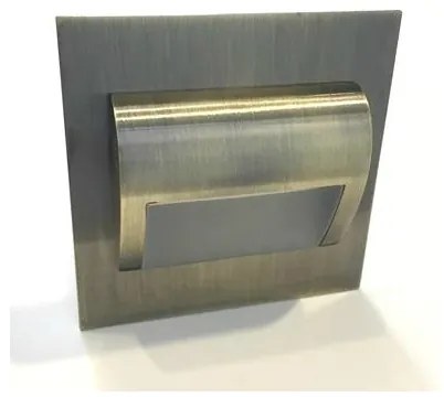 LED Lépcsőmegvilágítás DECORUS LED/1,2W/12V 3000K bronz