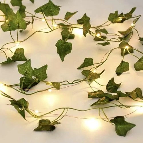 Műborostyán + LED Gardlov 24538
