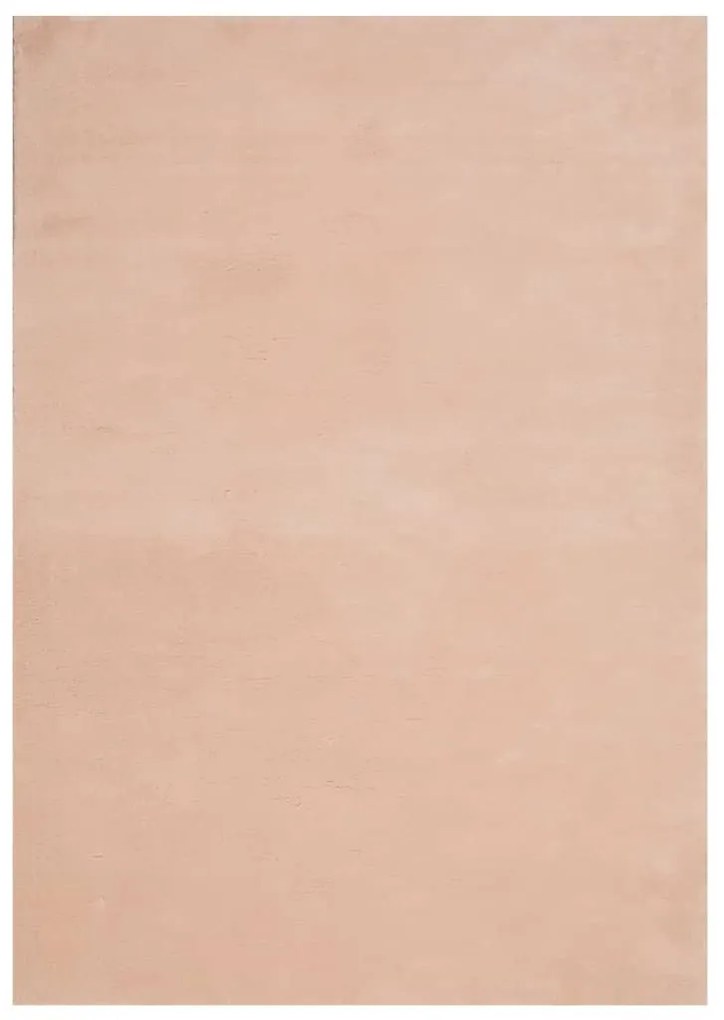 HUARTE púderszínű rövid szálú puha és mosható szőnyeg 120x170cm