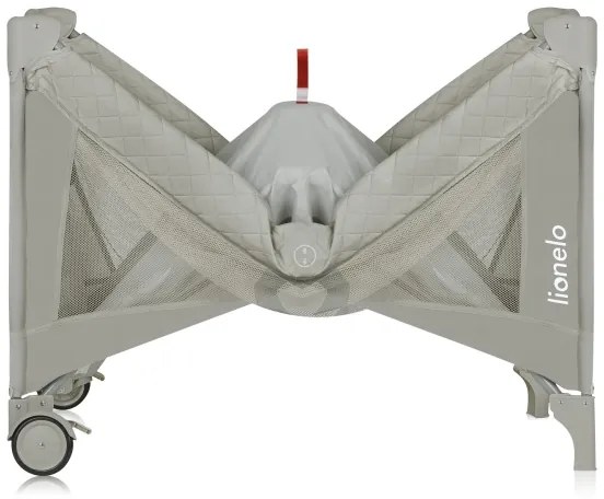 Lionelo - Utazóágy FLOWER Cappuccino