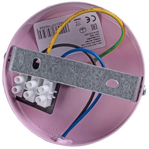 BUTTERFLY gyerek fali lámpa 1xE14/60W rózsaszín