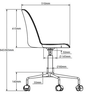 Zöld irodai szék - Unique Furniture