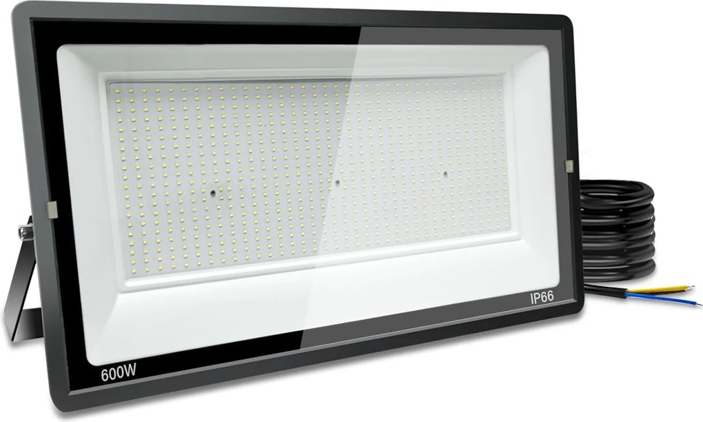 Led Lámpa 600W kültéri reflektor hideg fehér 6500 K Blivrig