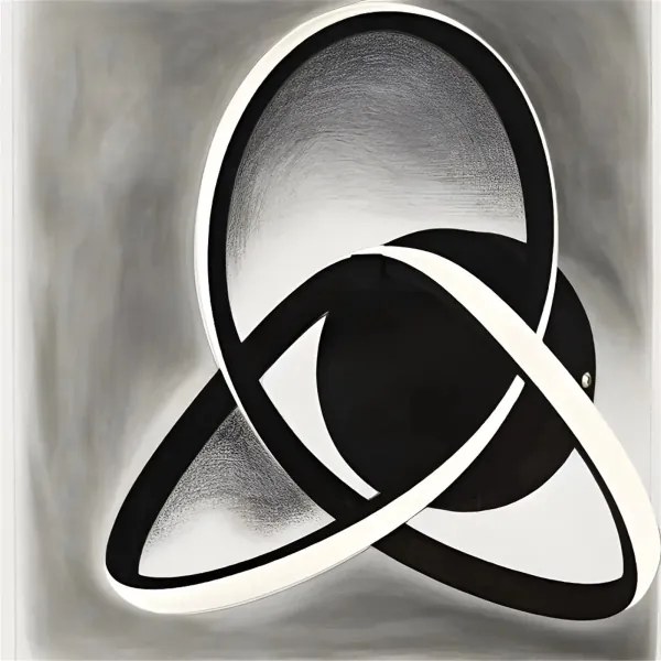 INDIGO LED/14W/230V fekete fali lámpatest