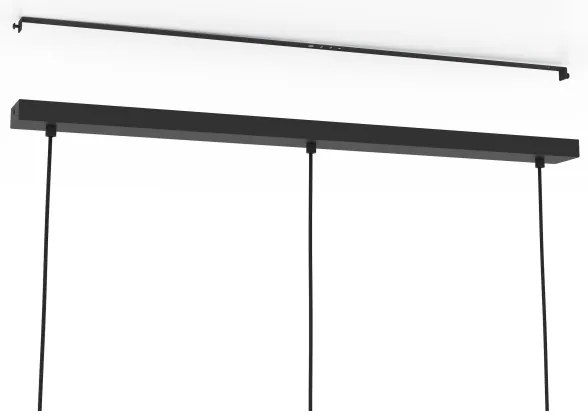 Eglo 43805 - Csillár zsinóron EVESHAM 3xE27/40W/230V