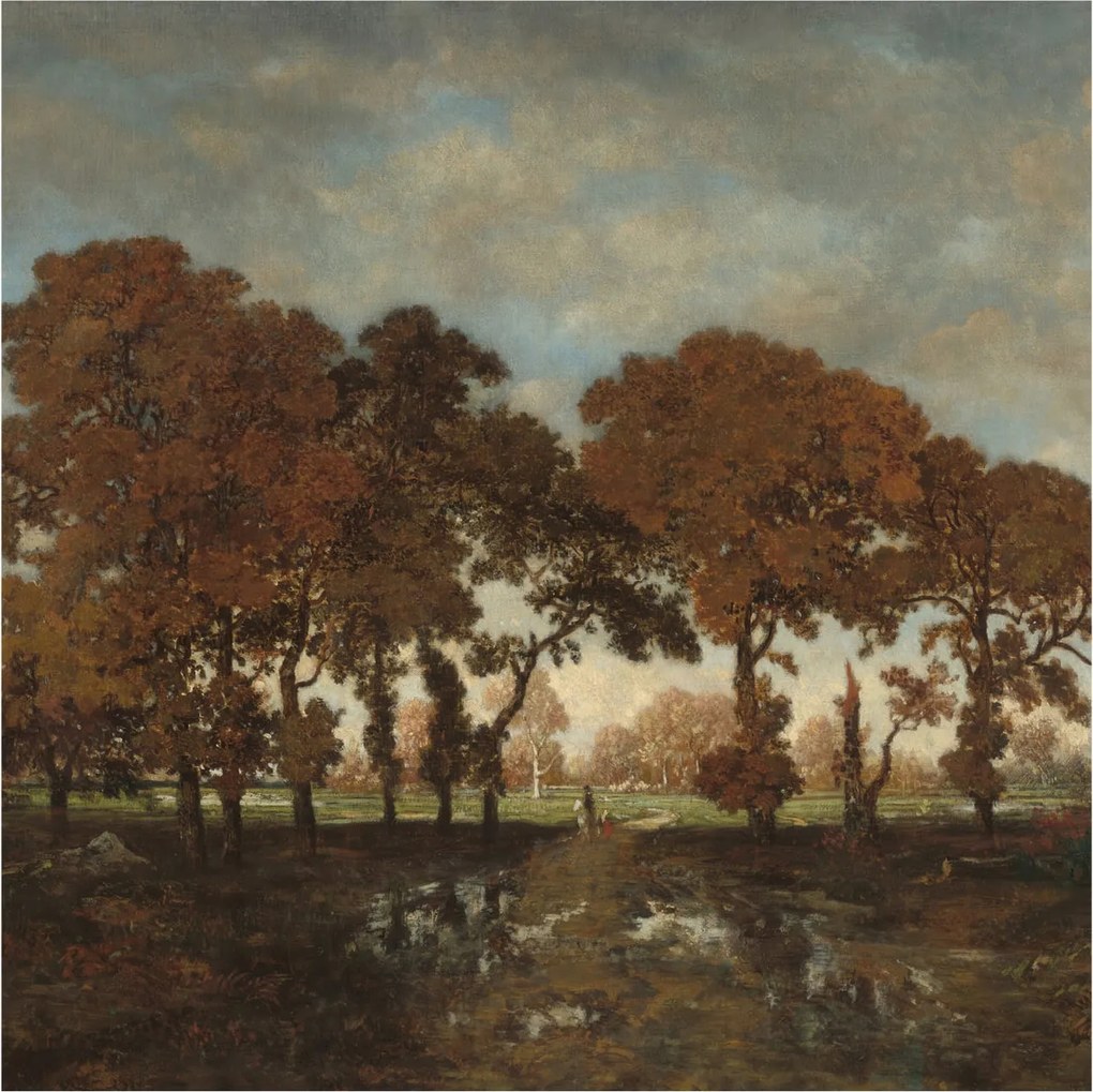 Fotótapéta Flizelin Dekoratív Hálószoba Idilli tájkép 250x250