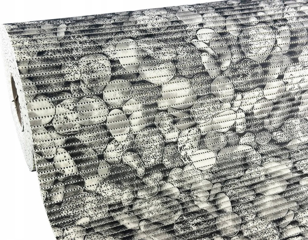 Fürdőszobaszőnyeg Méret Méteres Szőnyeg Szürke Kövek 120x65 cm