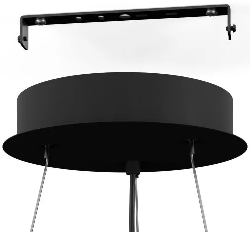 Eglo 390161 - Csillár zsinóron ESTANYS 3xE27/40W/230V barna