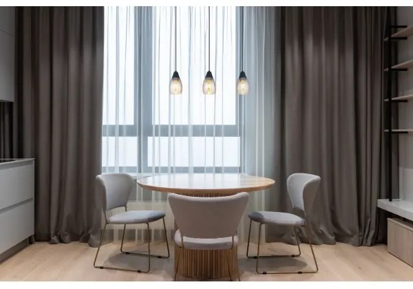 Globo 15706-3H - Csillár zsinóron REID 3xE27/15W/230V