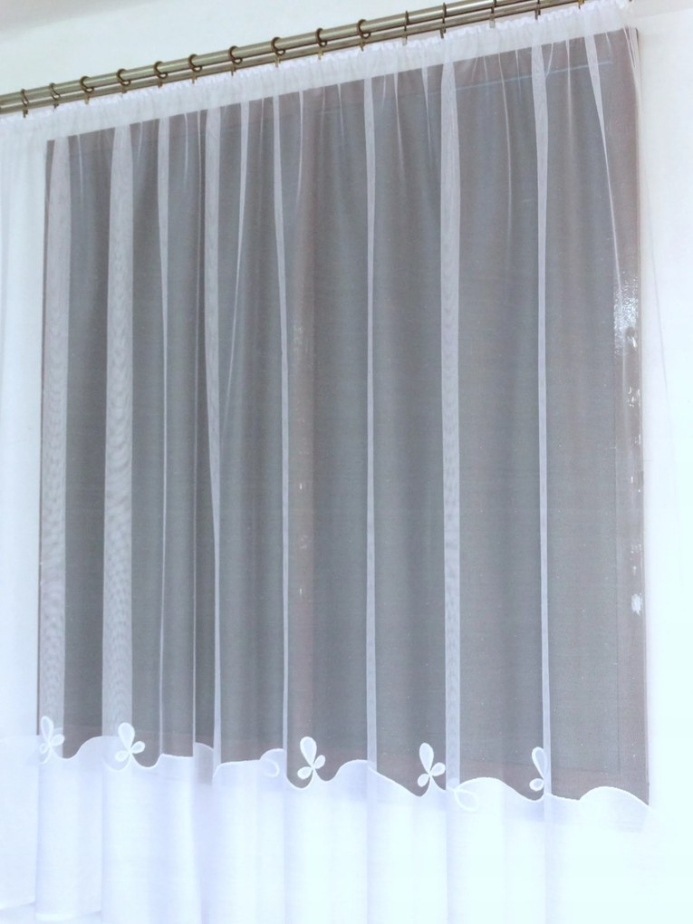 Mg Függöny 618/209 Fehér 400X180cm Készre Varrt