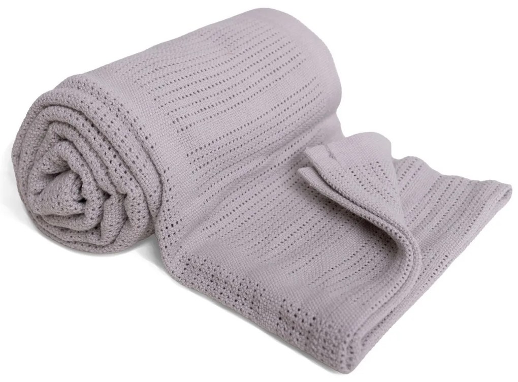 Babymatex Sisi gyerek pléd világosszürke, 75 x 100 cm