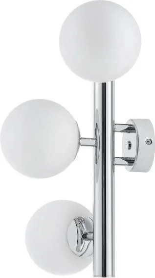 Kaspa CUMULUS 20757303 Fali Lámpa 3x9W/E14 IP20