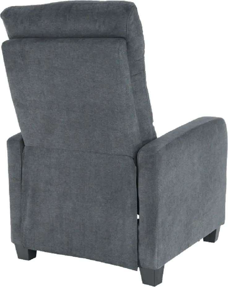 Relaxáló fotel, szürke, TURNER