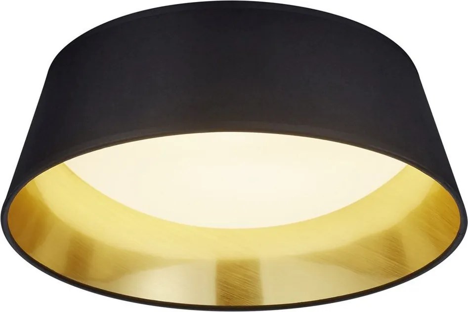 TRIO R62871279 PONTS Ernyős Mennyezeti Lámpa Fekete, Arany LED IP20
