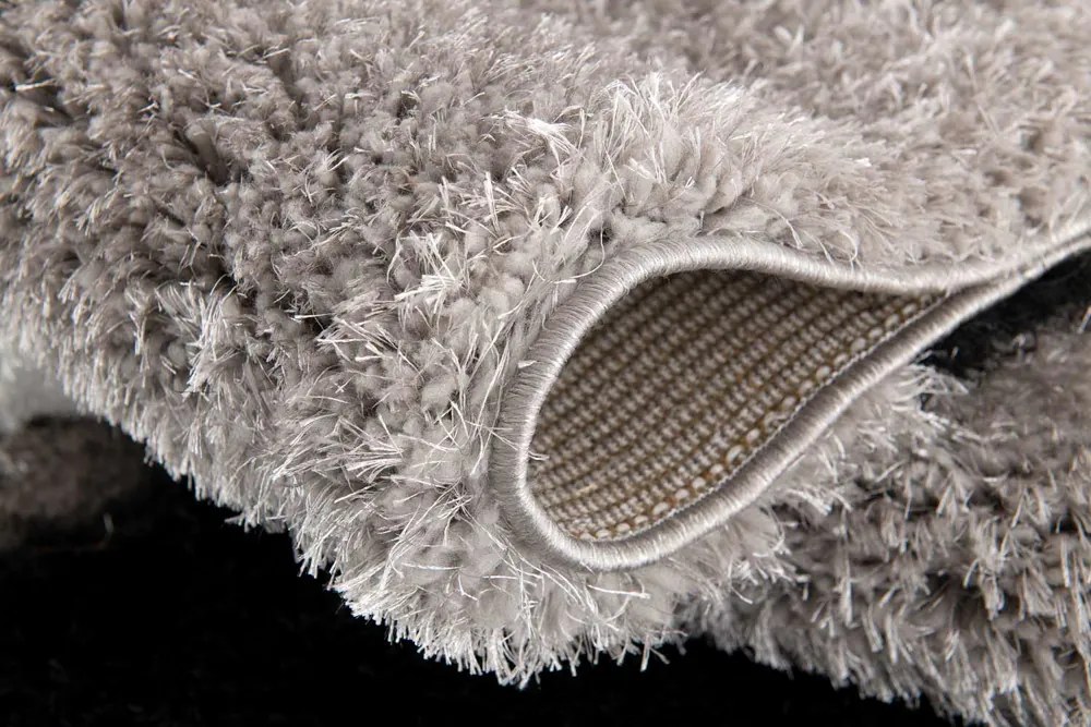 California Shaggy P305A szürke szőnyeg 60x220 cm