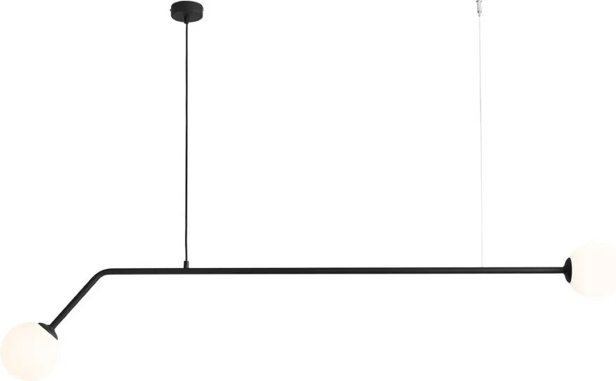 ALDEX 1064H1 PURE Többágú Függesztett Lámpa Fehér, Fekete E14 IP20