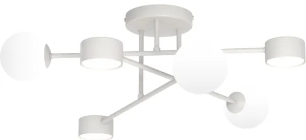 Felületre szerelt csillár HOLON 3xG9/8W/230V + 3xGX53/12W szürke