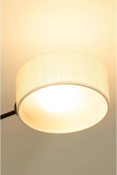 Brilagi - VIRGO felületre szerelt csillár 4xE14/40W/230V krémszínű/fekete