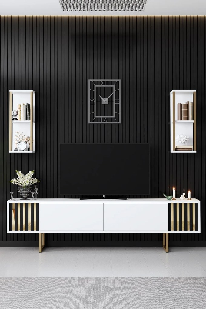 Nappali fal Golden (fehér + arany). 1072970