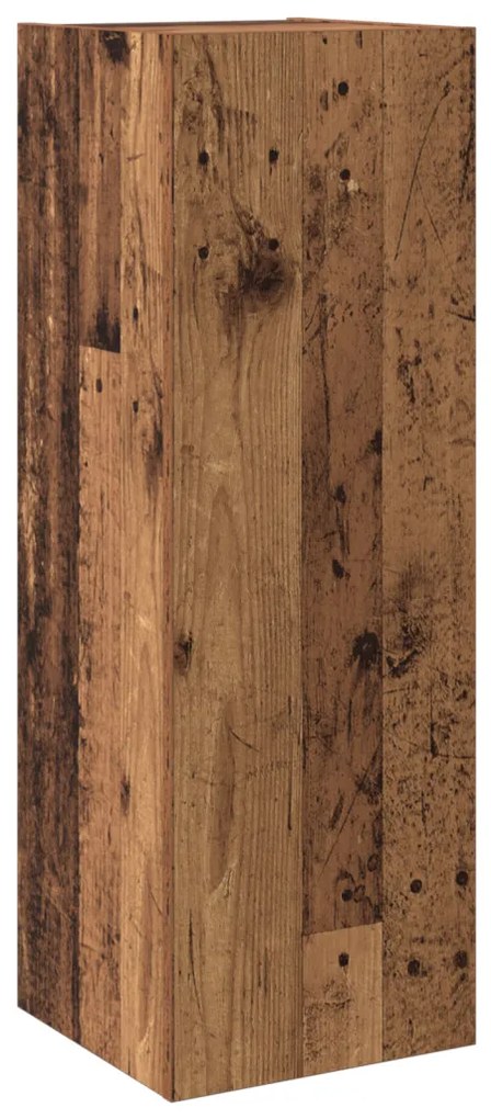 TV Szekrény Szett 6 pcs Régi fa 200 x 30 x 150 cm Faanyag