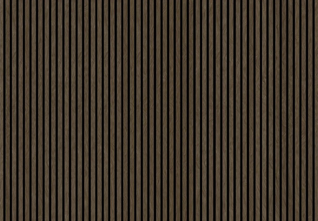 Fotótapéta - Fa lécek (147x102 cm)