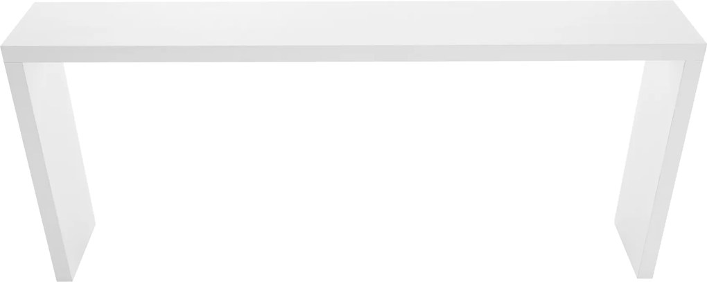 Konzolasztal, fehér, FITRON