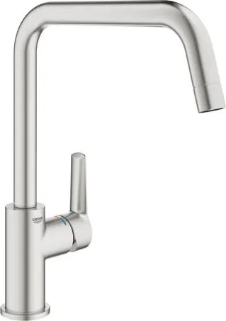 Grohe Start mosogató csaptelep forgó karral supersteel 30470dc0 G30470DC0