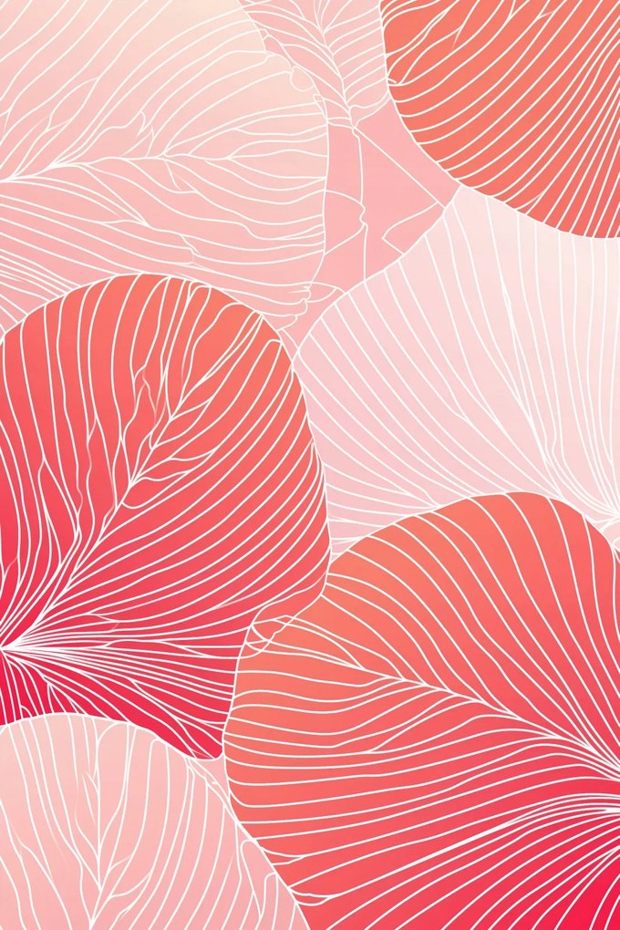 Poszter 20x30cm Korall kert