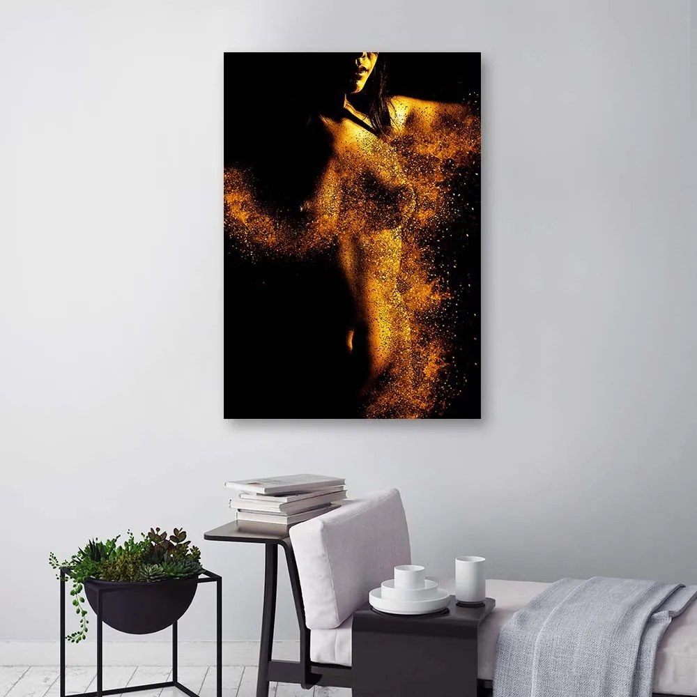Gario Vászonkép Akt aranyporban Méret: 80 x 120 cm