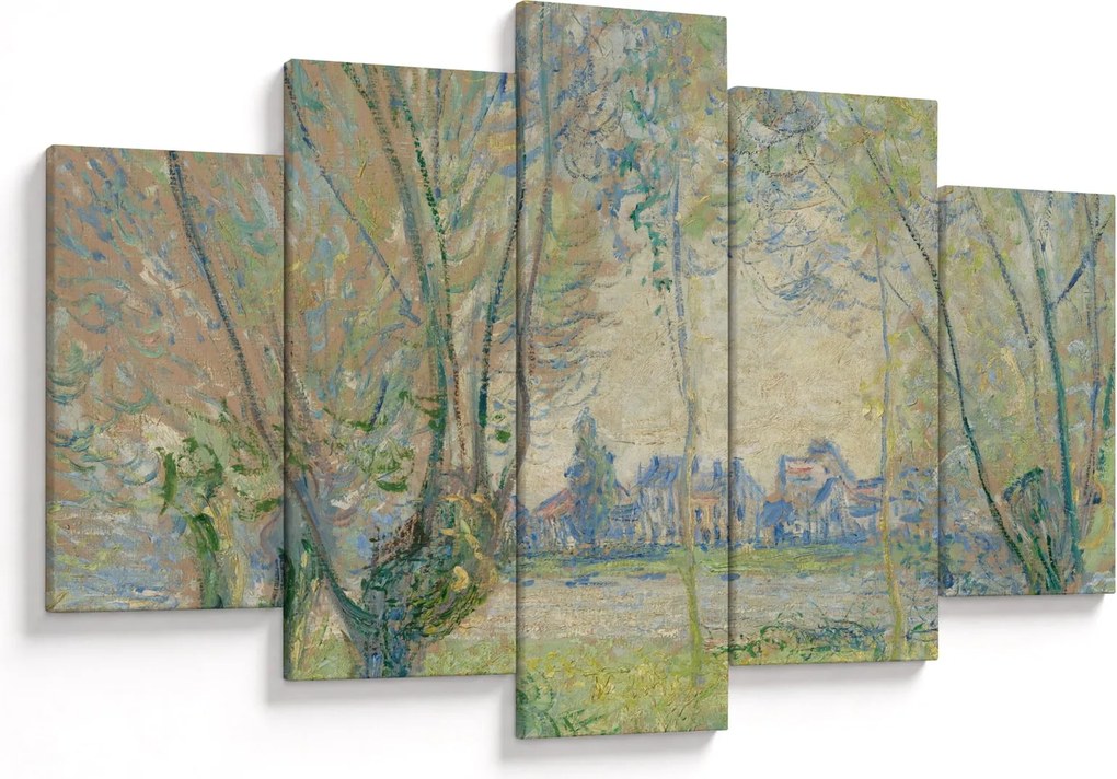 Kép - Claude Monet, Woman Seated under the Willows, reprodukciók (150x105 cm)