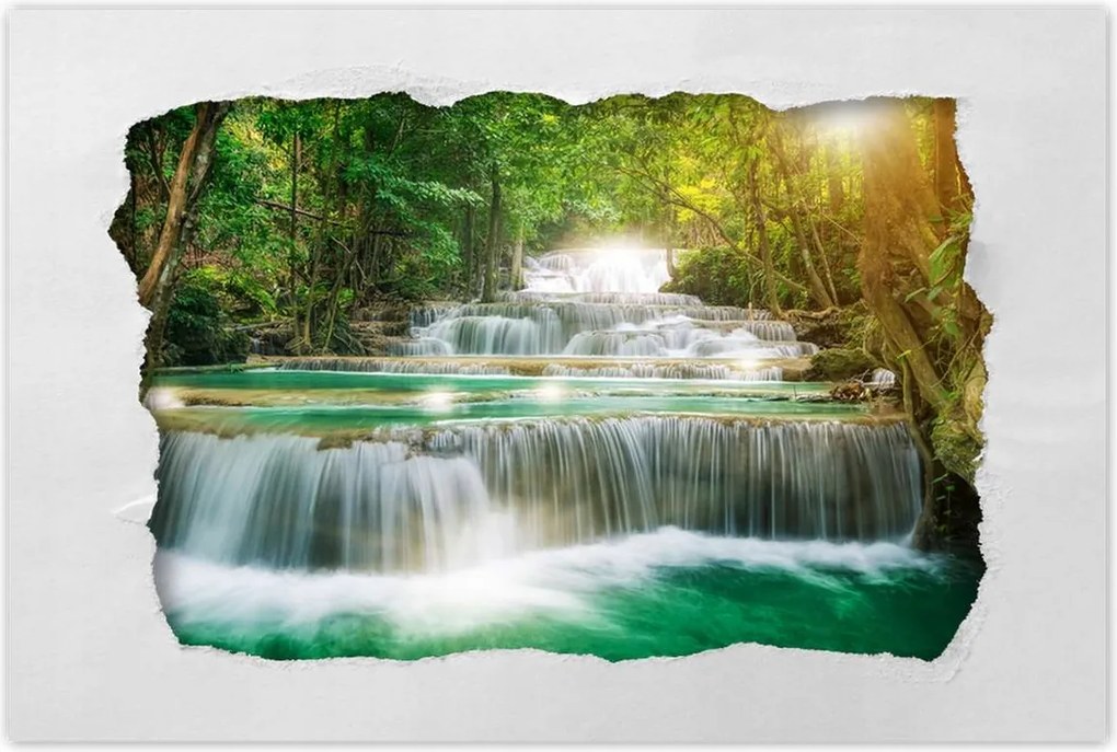 Poszterek 120x80 Vízesés Ázsiában