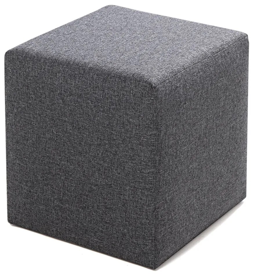 Kare Puf Grey zsámoly