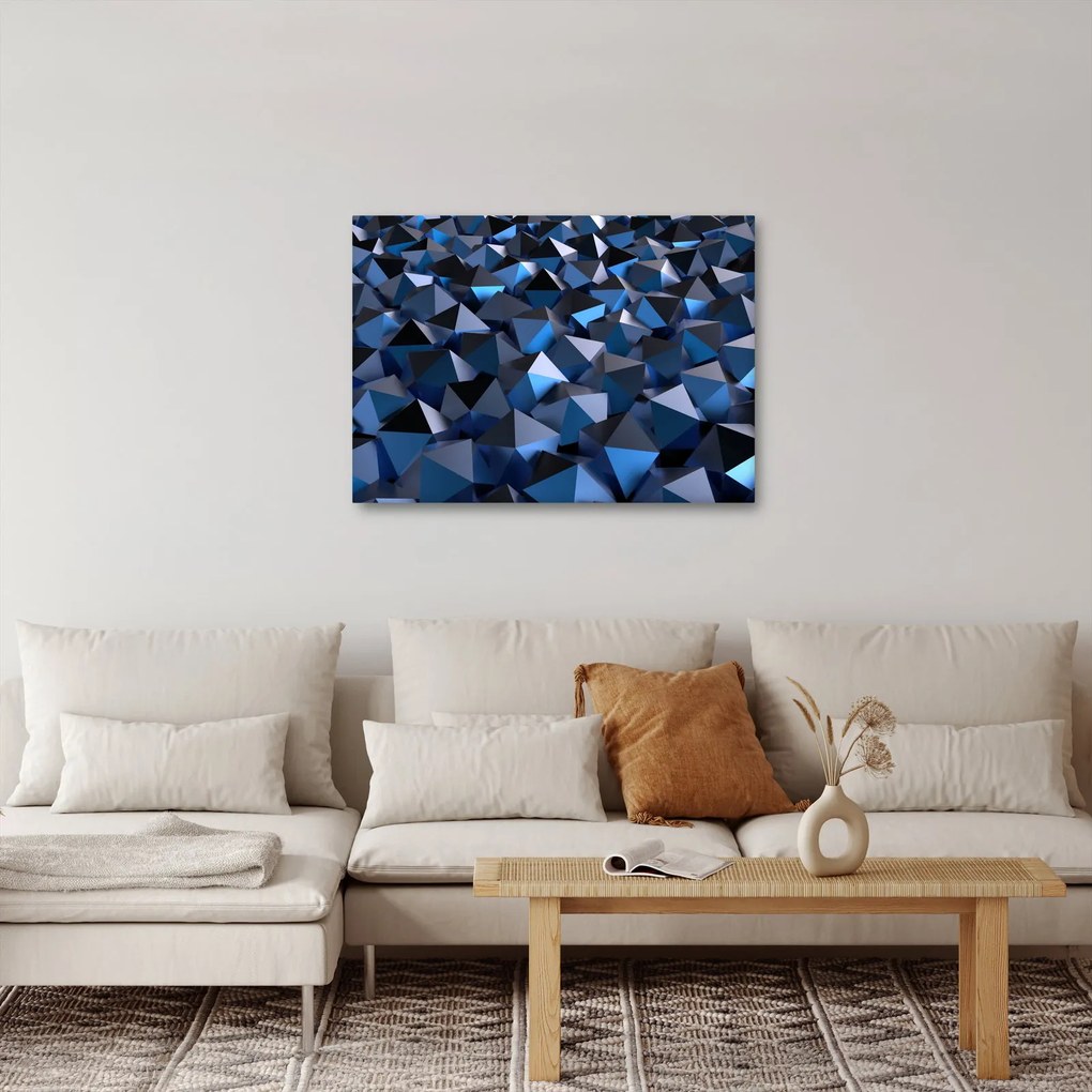 Absztrakciós kép (70x50 cm)