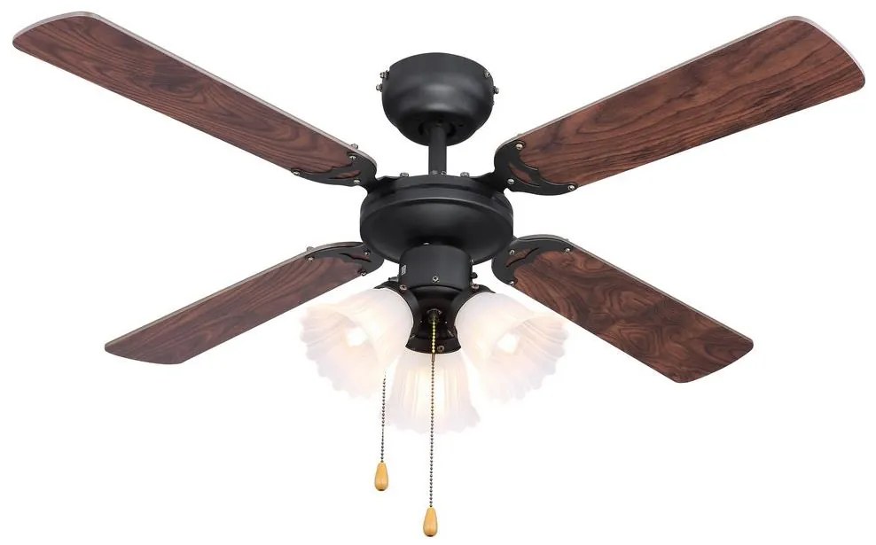 Globo 03816 - Mennyezeti ventilátor HARVEY 3xE27/60W/230V