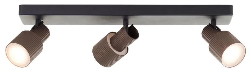 Brilliant - LED Spotlámpa CADIZ 3xGU10/5W/230V bronz